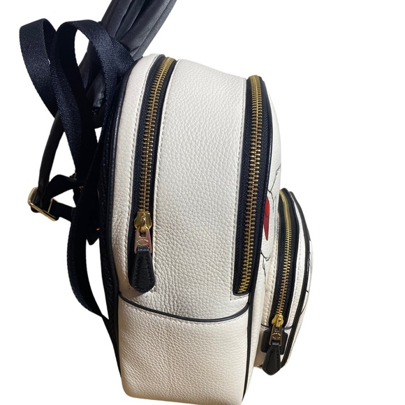 COPY - NWT Coach CC158 Disney X Coach Mini Court Backpack With Cruella Motif Ch… - Picture 3 of 7